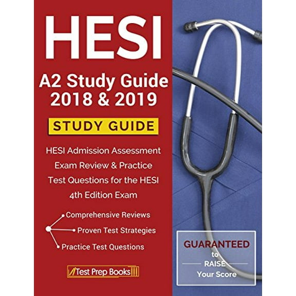 Pre-Owned HESI A2 Study Guide 2018 & 2019: HESI Admission Assessment Exam Review & Practice Test Questions for the HESI 4th Edition Exam Paperback