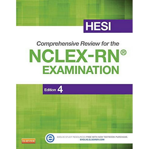Pre-Owned Hesi Comprehensive Review for the Nclex-RN Examination (Paperback) by Hesi