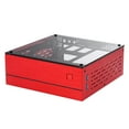 thumbnail image 1 of HESITONE B01 Desktop PC Enclosure Mini ITX Chassis for Case Cover Aluminum/Glass Durable, 1 of 19