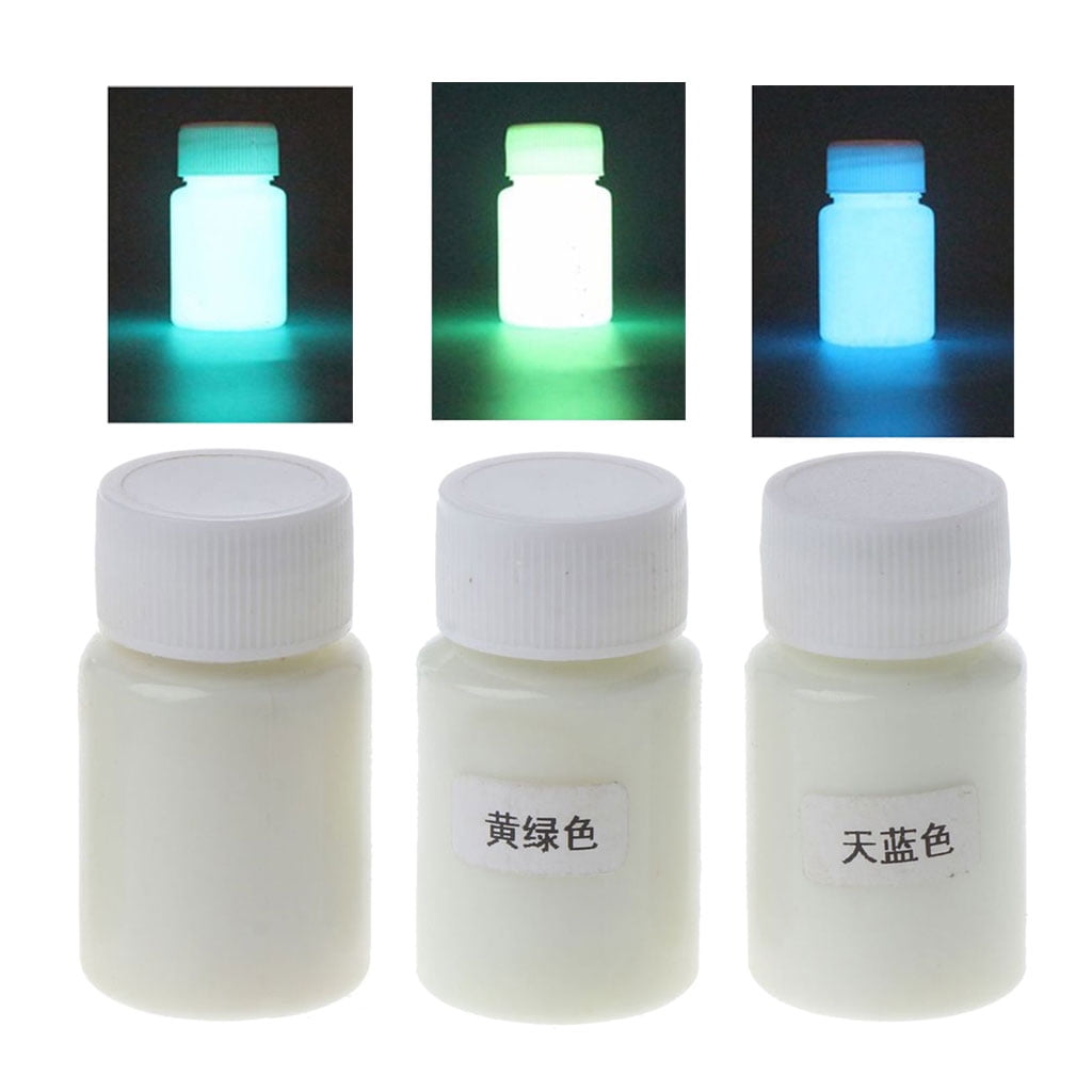 SEISSO Epoxy Resin Dye Glow in The Dark Pigment Powder 12 Color Pigment  Luminous Powder Safe Non-Toxic for Epoxy Resin Mold Colorant