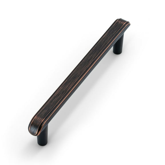 HESTIA HARDWARE 10 Pack Cabinet Hardware Bronze Cabinet Pulls 5 inch (128mm) Screw spacing - Fancy Cabinet Handles Oil Rubbed Bronze Large Cabinet Pull (Z13.10.O) C33