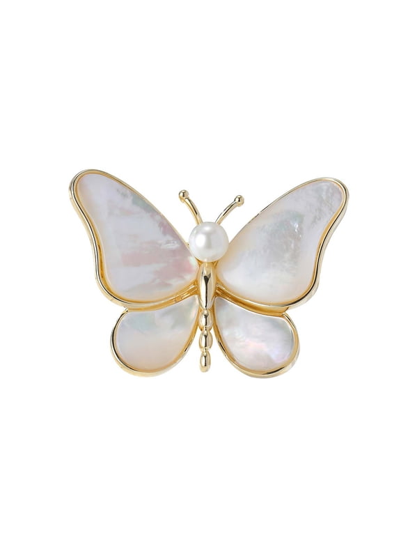 Women Animal Butterfly Pin Fashion Safety Brooch Pins, Lapel Pins for Women Enamel Pins for Clothing Backpack Hat Decoration, Mother's Day Valentine's Day Anniversary Birthday Gifts for Women