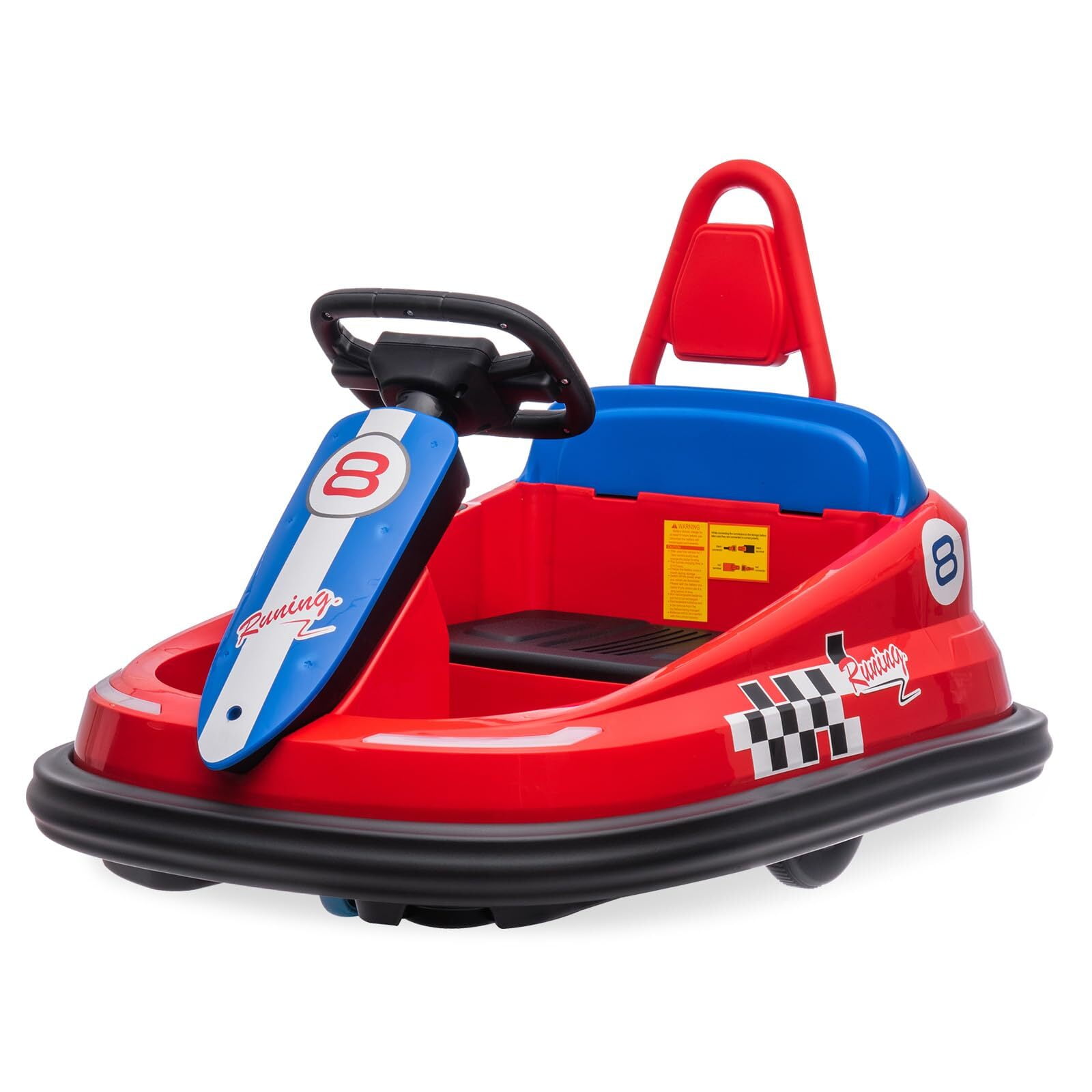 Luku 12v ride on electric bumper car for kids toddlers remote