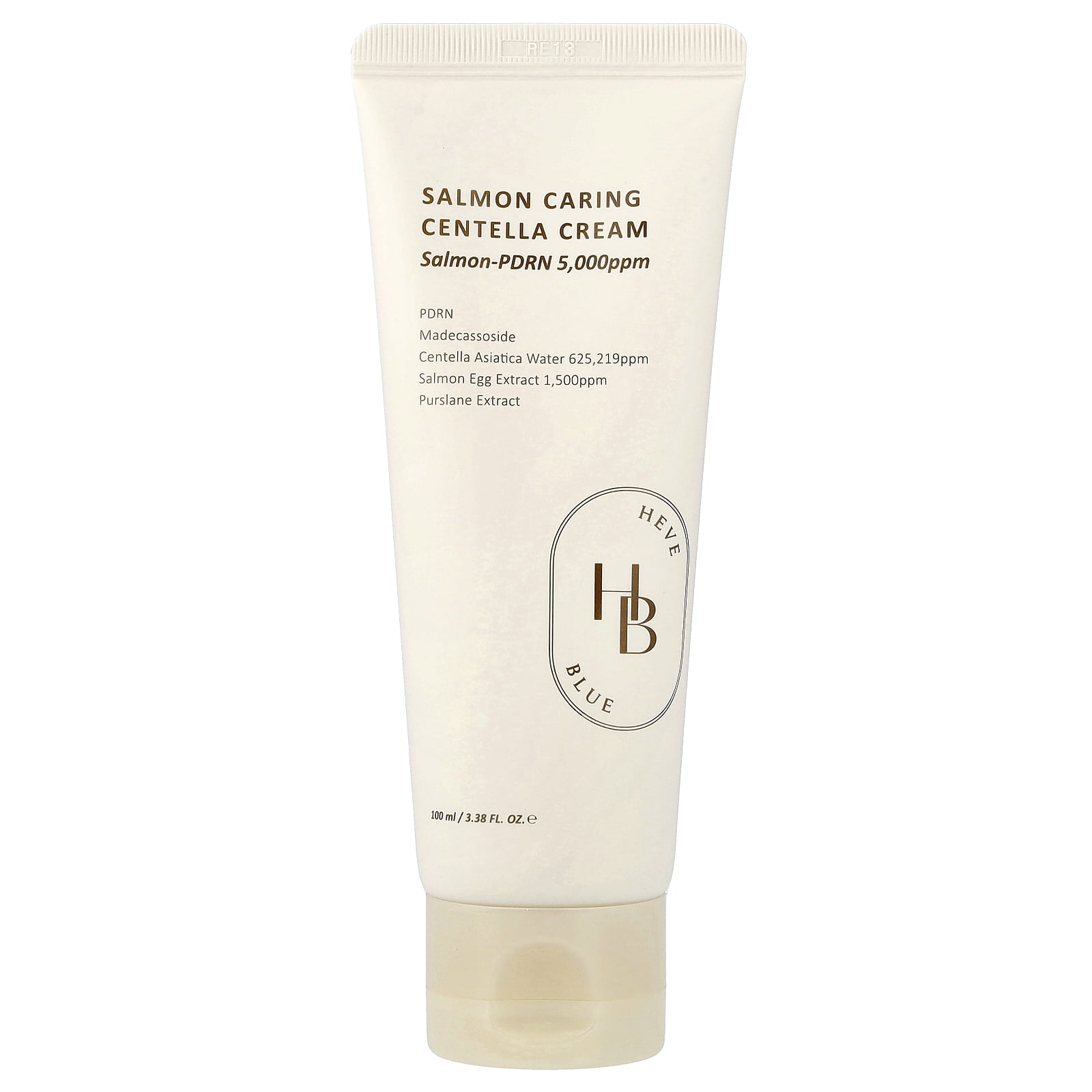 HeveBlue Salmon Caring Centella Cream, 3.38 fl oz (100 ml)