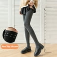 thumbnail image 1 of HEVIRGO 1 Pair 80cm Japanese Style Solid Color High Elasticity Non-slip Silicone Thigh Stockings Autumn Winter Women Over Knee Socks, 1 of 7