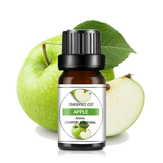 HEVIRGO 10PCS/1set 10ml Aromatic Essence Oil Dropper Design Long Lasting Fragrance Water-soluble Oil Air Plant Extract Rose Lavender Essential Oil Humidifier