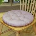 thumbnail image 1 of HEVIRGO 16x16 Inch Chair Cushion Solid Color Non-Skid Polyester Rocking Chairs Mat Seat Pad Pillow, 1 of 13