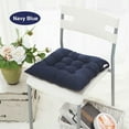 thumbnail image 1 of HEVIRGO 16x16 Inch Square Chair Cushion Mat, Solid Color Anti Skid Wear-resistant Breathable Non-Slip Cushion Seat Pad, 1 of 11