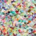 thumbnail image 1 of HEVIRGO 1cm Round Paper Confetti DIY Birthday Baby Shower Wedding Party Glitter Decor,Silver, 1 of 10