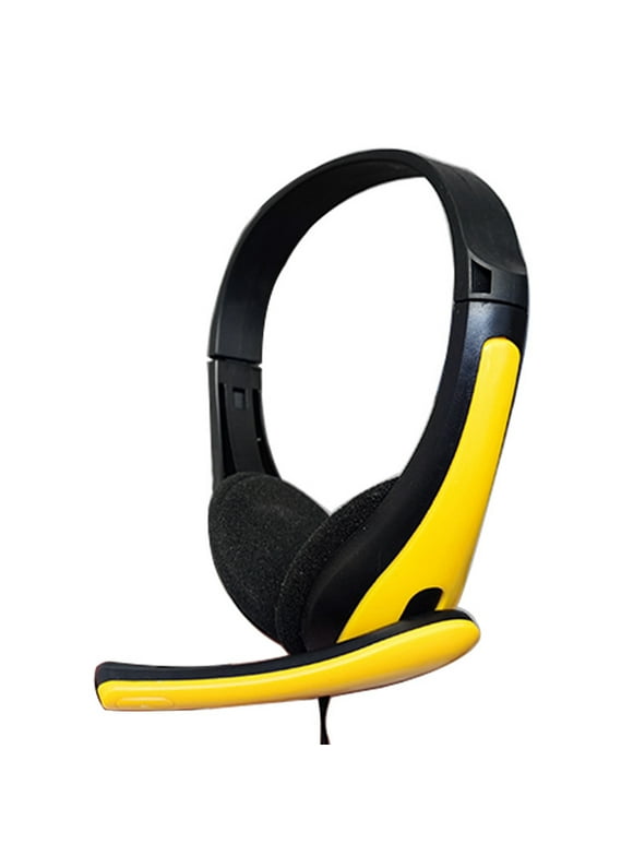 HEVIRGO 3.5mm Wired Stereo Gaming Headset Noise Canceling Lightweight Headphone with Mic