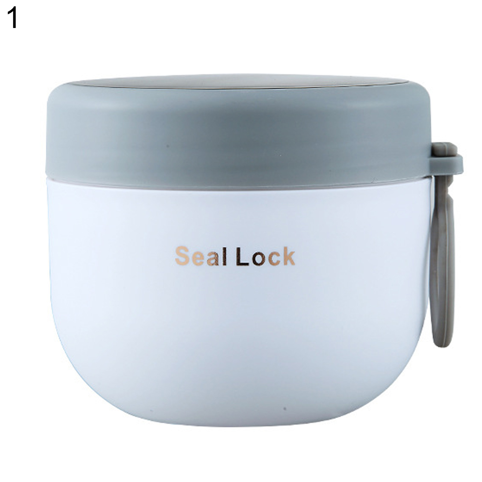 600ml Soup Container Leak-proof Portable Food Grade Insulated Soup