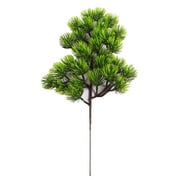 HEVIRGO Artificial Plant Unique Lively Plastic Fake Pine Cypress Plant for Garden