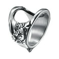 thumbnail image 1 of HEVIRGO Bottle Opener Ring Sturdy Construction Anti deform Titanium Steel Exquisite Bottle Opening Ring Party Tools for, 1 of 8