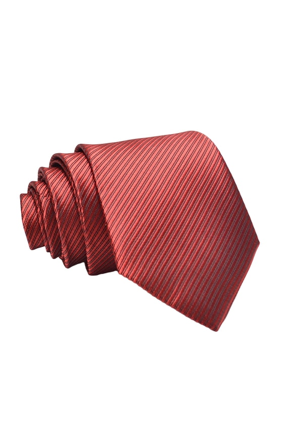 Business Tie Jacquard Good Touch Male Striped Arrowhead Type Wedding Tie for Wedding Purple Polyester