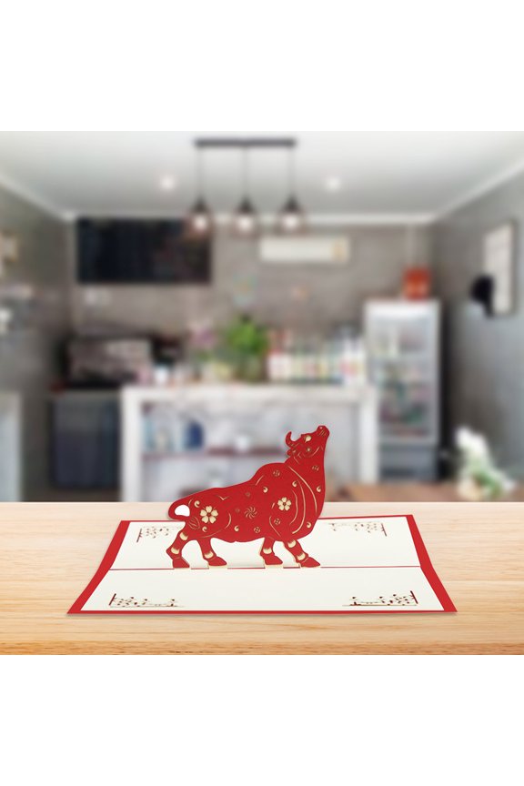 3D Greeting Invitation Card Paper Wedding New Year Anniversary DIY Gift Supply