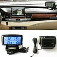 thumbnail image 1 of HEVIRGO Car Vehicle LED Digital LCD Thermometer Clock Temperature Meter with Backlight, 1 of 7