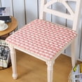 thumbnail image 1 of HEVIRGO Chair Cushion with Straps, 12-18 Inch Dustproof Decorative Polyester Household Restaurant Dining Stool Cushion Seat Pad, 1 of 7
