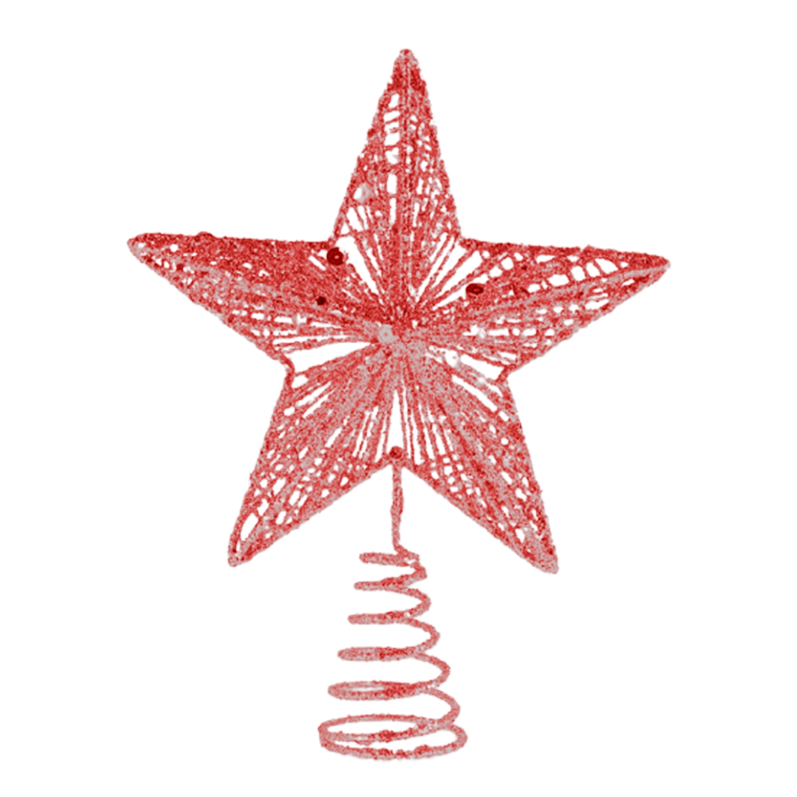 HEVIRGO Christmas Ornament Eyecatching Shiny Surface Wrought Iron