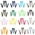 thumbnail image 1 of HEVIRGO Elastic Y-Shape Braces Men's Women's Solid Color/Stripe Adjustable Suspenders, 1 of 10