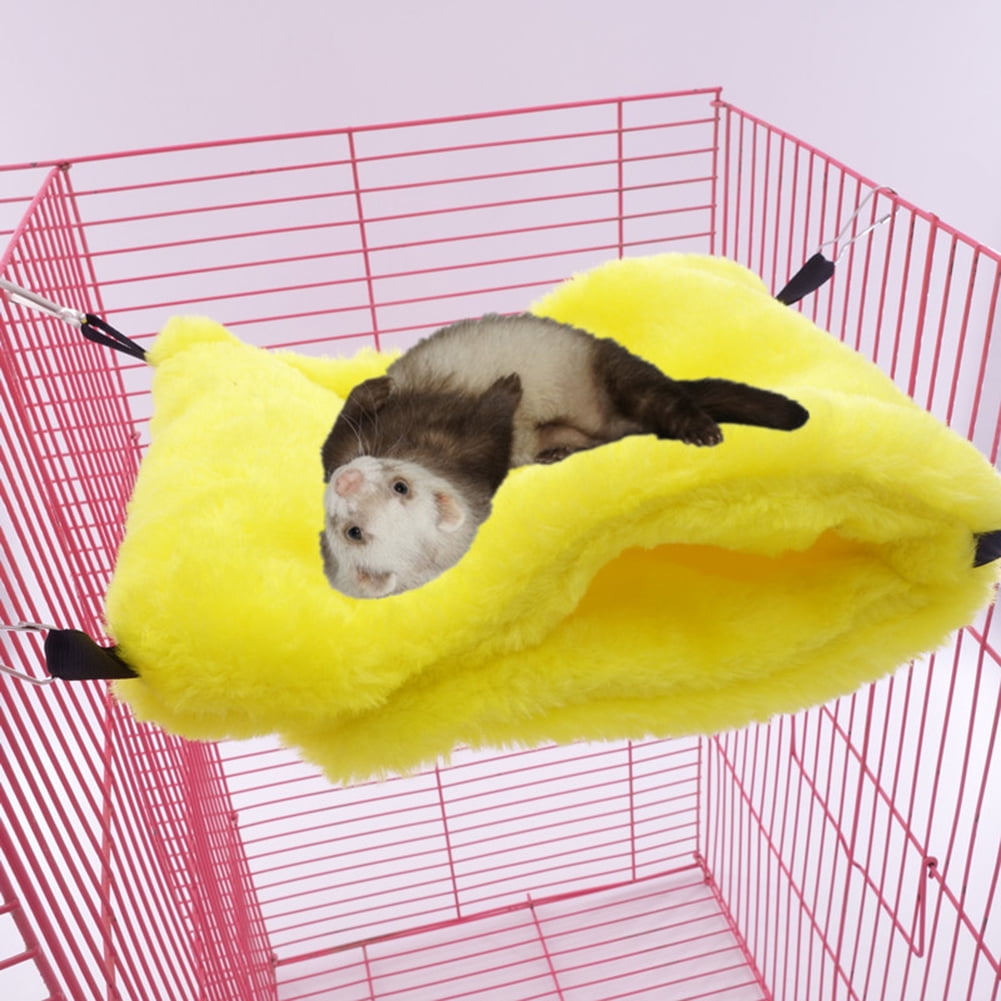 Small Animal Bed | Hamster, Rat, Hedgehog House With Removable Pillow | Soft Plush Nest For Cage | Crocodile Design, Size S - View #6