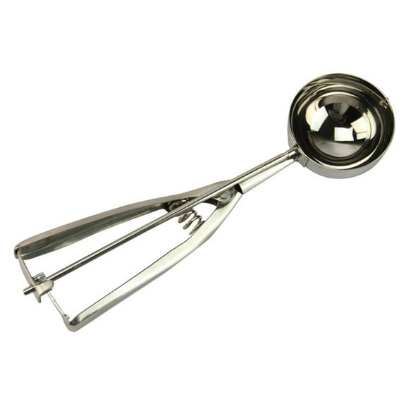 HEVIRGO Ice Cream Scoop Metal Cookie Dough Muffin Spoon Kitchen Spherical Mould Tool