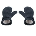 thumbnail image 1 of HEVIRGO Infant Gloves with Thick Fastener Tape, Autumn Winter Toddler Boys Girls Adjustable Plush Gloves for Outdoor, 1 of 2