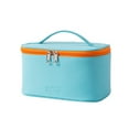 thumbnail image 1 of HEVIRGO Makeup Bag Waterproof Portable Large Cosmetic Bag Makeup Case Organizer for Women and Girls for Vacation, Light Blue, 1 of 5