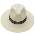thumbnail image 1 of HEVIRGO Men Sun Hat Wide Brim Sunscreen Washable Friendly to Skin Beach Hat for Summer, 1 of 10