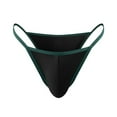 thumbnail image 1 of HEVIRGO Men Thong Underwear Low Waist G-Strings Thong Slim Fit T-back Underwear for Daily Wear Work Travel, 1 of 8
