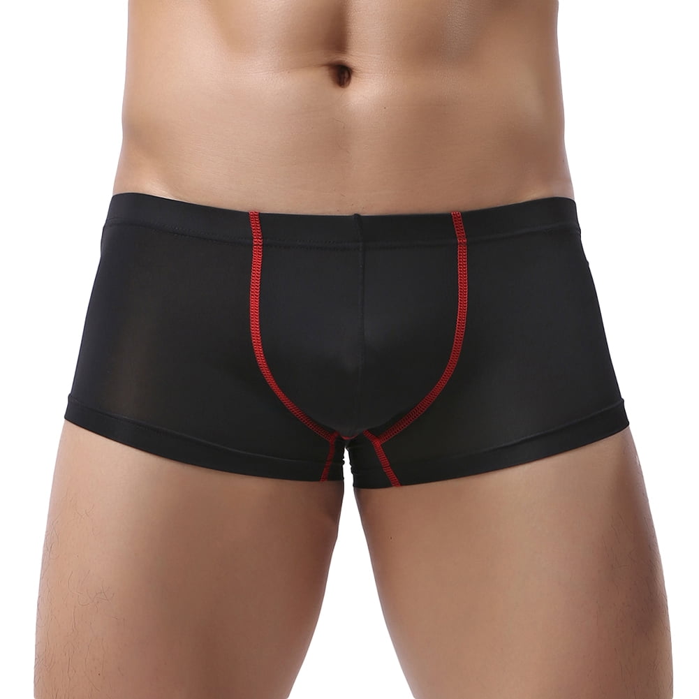 HEVIRGO Men's Fashion Elastic Waist Boxer Bulge Pouch Underwear Sexy Briefs  Underpants - Walmart.com