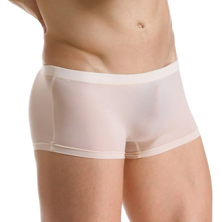 Mens sheer seamless underwear sales