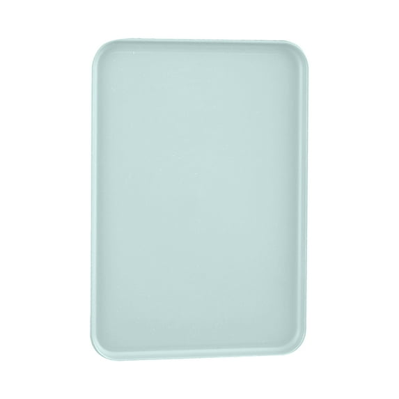 HEVIRGO Multi-use Large Capacity Serving Tray Plastic Practical Food-grade Storage Tray for Home Blue Plastic