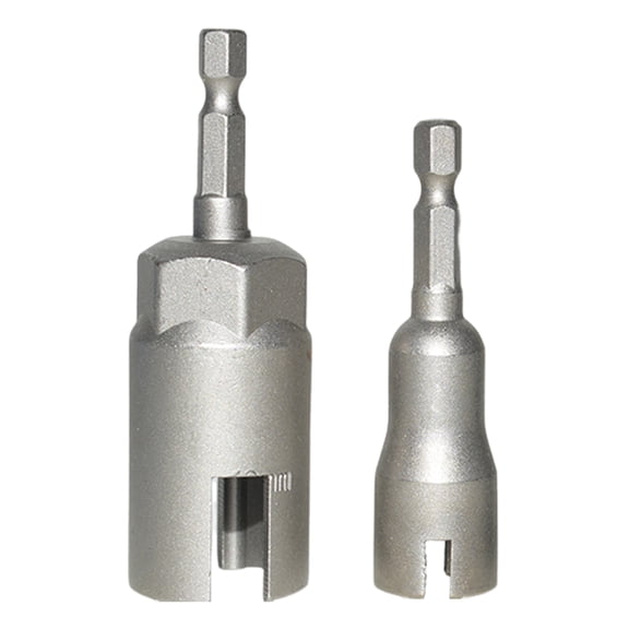 HEVIRGO Power Wing Nut Driver Bit Set Simple Installation Efficient Hex Shank Slot Wing Nut Drill Bit Socket Wrenches Tools
