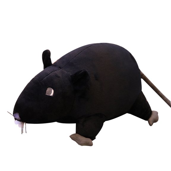 HEVIRGO Simulated 3D Mouse Rat Animal Soft Plush Doll Toy Sofa Couch Decor New Year Gift