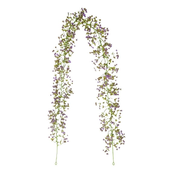 HEVIRGO Simulated Flower Vine Plant Artificial Ivy Vines Kit with Green Leaves Fake Hanging Plants Silk Garland