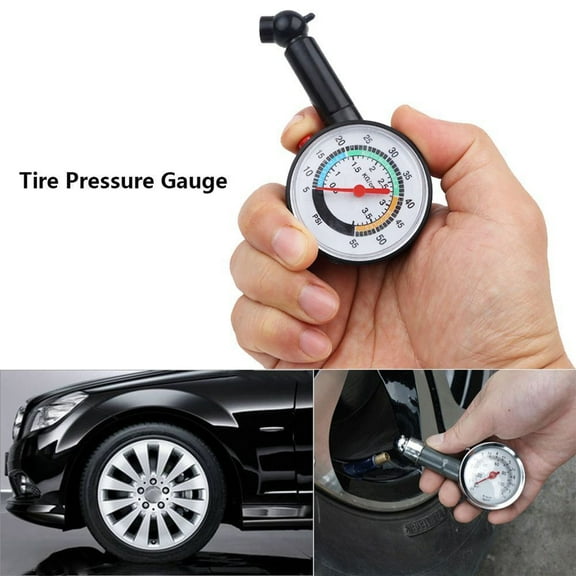 HEVIRGO Tire Air Pressure Gauge Auto Car Truck Tyre Meter Tester Vehicle Precise Tool