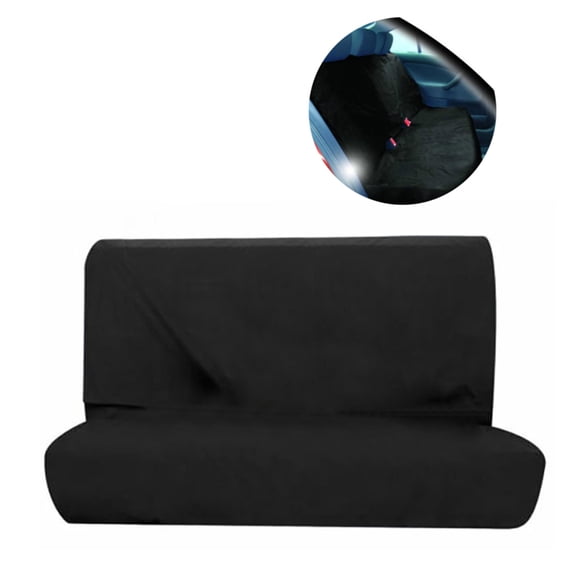 HEVIRGO Universal Car Rear Back Seat Protective Waterproof Nylon Cover Cushion Protector