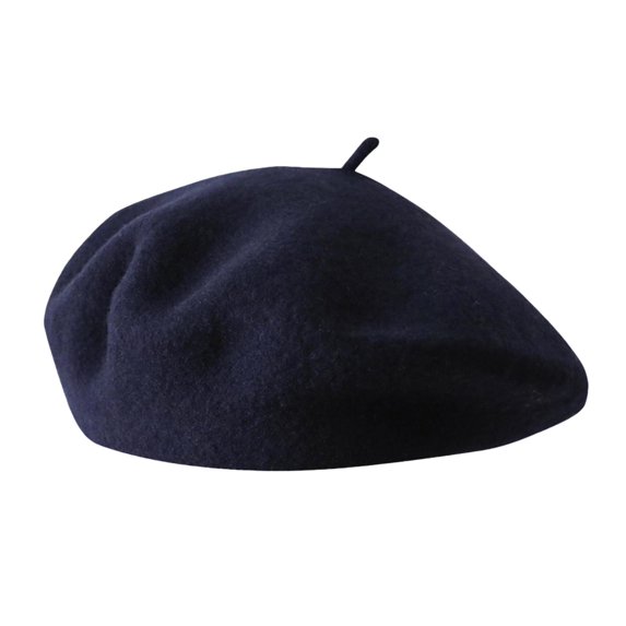 HEVIRGO Women Beret Vintage Painter Hat Wool Blend French Style Artist Cap Lightweight Headwear for Party Outdoor