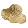 thumbnail image 1 of HEVIRGO Women Sun Hat Solid Color Breathable Lightweight Sunscreen Beach Hat for Travel Beige Straw, 1 of 7
