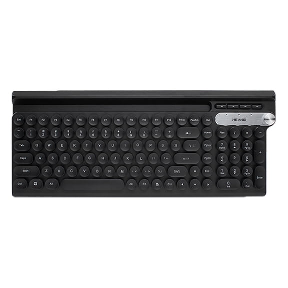 HEVNIX key boards, 150 Wired Keyboard with Numeric Keypad, Ergonomic, Comfortable - USB Plug-and-Connectivity