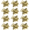 thumbnail image 1 of HEVSTIL 12 Pack Bee Shape Cabinet Knob,Nature Theme Single Hole Pulls Vintage Matte Gold Pewter Cabinet Knobs for Cabinet Dresser Knobs Furniture Door,Antique Gold C106, 1 of 3