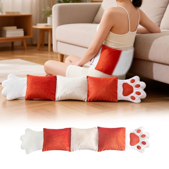 HEWANG Lumbar Support Pillow for Sleeping - Wrap Around Lumbar Cushion, Lower Back Pillow, Adjustable Soft Silk Cotton Lumber Pillow for Bed, for Sleeping, Driving and Office Use