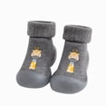 thumbnail image 1 of HEWUQI Baby Infant Sock Shoes Toddler Boys Girls Walking Sneakers Non Slip Soft Rubber Sole Lightweight1st Birthday Gifts Gray Size 5.5 Infant, 1 of 1