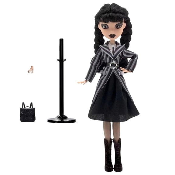 HEWUQI High Wednesday Dolls and 3pcs Accessories Collectibles Wear Gifr for Wednesday Fans