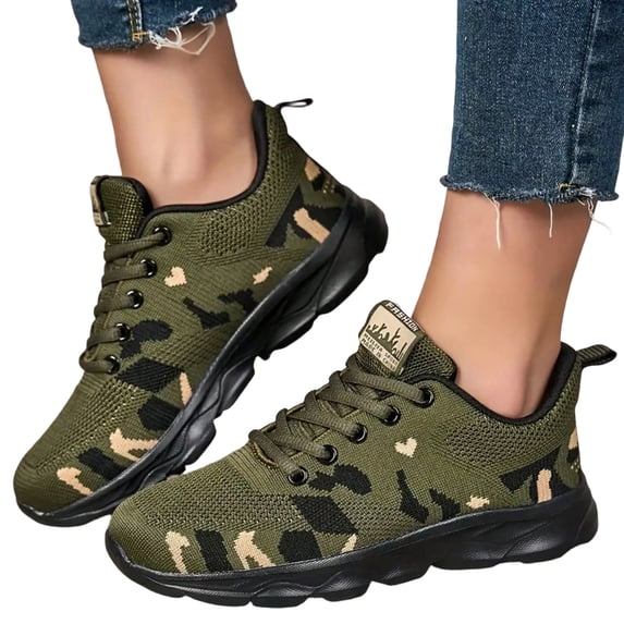 HEWUQI Women's Barefoot Running Shoes Low Drop Hiking Walking Cushion Footwear Tennis Non Slip Workout Gym Athletic Fashion Sneakers Green Size 10.5