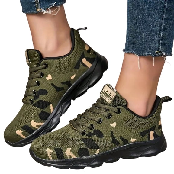 HEWUQI Women's Barefoot Running Shoes Low Drop Hiking Walking Cushion Footwear Tennis Non Slip Workout Gym Athletic Fashion Sneakers Green Size 7