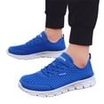 thumbnail image 1 of HEWUQI Women's Walking Shoes Mesh Hollow out Lightweight Tennis Fashion Sneakers Sports Workout Gym Athletic Shoes for Running Blue Size 11, 1 of 7