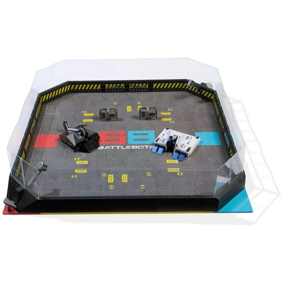 HEX BOTS BattleBots Arena Bite Force & Blacksmith, Remote Control Robot Toys for Kids with Over 20 Pieces, STEM Toys for Boys & Girls Ages 8 & Up, Batteries Included