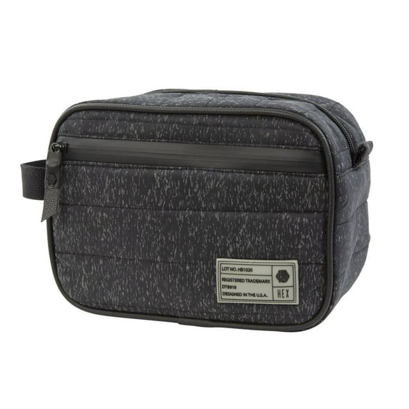 HEX Galaxy Dopp Kit Black Reflective - Toiletry Bag - HX2057-BKRF