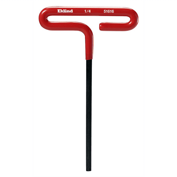 HEX KEY 1/4IN. T-HANDLE 6IN. CUSHION GRIP